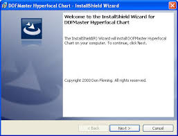 Dofmaster Hyperfocal Chart Download Dofchart Exe