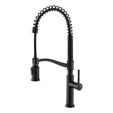 Oil Rubbed Bronze Kitchen Faucets