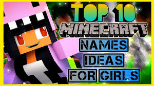 What are good names for minecraft. Top 10 Best Minecraft Names Ideas For Boys And Cool Gamer Names Ideas 2021 Youtube