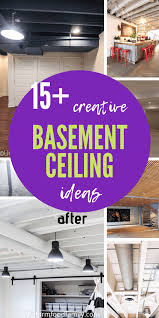 15 Best Diy Basement Ceiling Ideas
