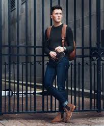 Lacoste mango man modis napapijri new balance nike puma patrol polo ralph lauren. 21 Cool Men Outfit Ideas With Chelsea Boots Styleoholic
