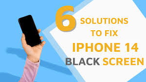 iphone 14 black screen of 6