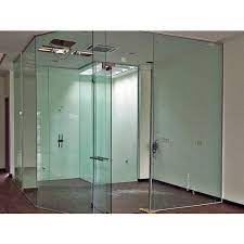Hinged Tempered Glass Door For