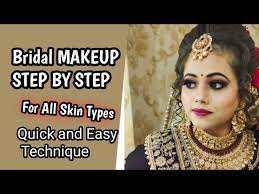 step by step bridal makeup makeup for