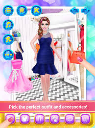 fashion boutique celebrity s salon spa makeup dress up makeover game screenshot