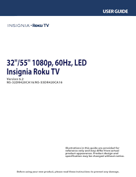 Turn off audio description on hd 100 satellite receiver. Insignia Roku Tv Ns 32dr420ca16 User Manual Pdf Download Manualslib