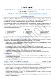 On the employment section of your resume where you describe the time when you were self employed i.e. 2 Electrician Cv Examples And Writing Guide Cv Nation
