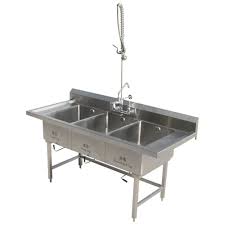 About 28% of these are kitchen sinks, 1% are kitchen faucets, and 0% are bathroom a wide variety of restaurant stainless steel sink options are available to you, such as project solution capability, number of holes, and warranty. China Stainless Steel Triple Biwls Kitchen Sink For Restaurant Kitchen China Kitchen Sink Sink For Restaurant