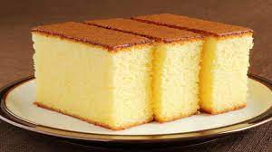 simple eggless vanilla sponge cake