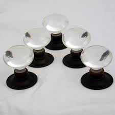 Period Glass Door Knobs Handmade