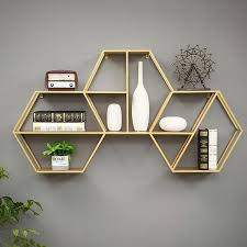Nordic 3 Hexagon Floating Shelf