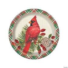 Upload your favorite photos and memories to make holiday greetings that will stand out among the stack. Red Cardinal Christmas Paper Dinner Plates 8 Ct Oriental Trading
