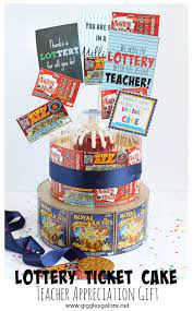 lottery ticket cake teacher
