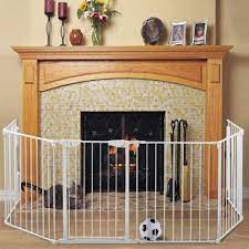 Foldable Fireplace Fence Gate For Baby