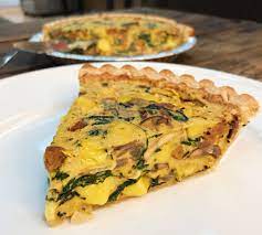 vegan quiche with the veganegg the