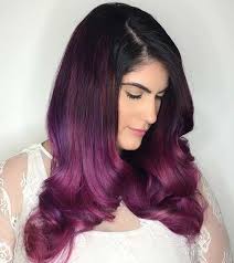 dark purple hair color ideas