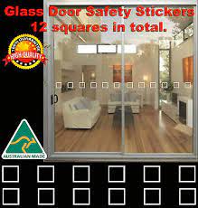 Door Hazard Protection Decals Stickers