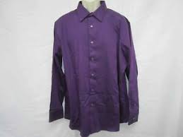 Details About Mens Xl Purple Stripe Dress Shirt Apt 9
