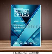 Elegant Book Cover Template Design With Geometric Line Elements
