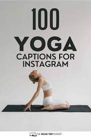 100 best yoga captions for insram