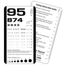 02 70 398 Pocket Nurse Pocket Eye Chart