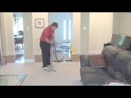 carpet cleaning process you