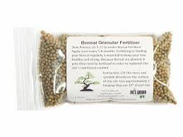 eve s garden special blend of bonsai fertilizer granular slow release pellets safe and highly effective food for bonsai trees and house plants 5oz
