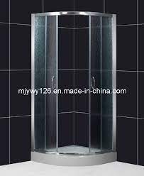 china glass corner shower enclosure