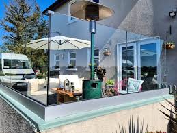 Outdoor Frameless Glass Balcony