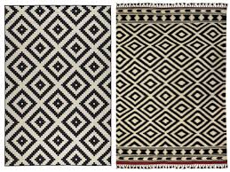 hunting for a bold monochrome rug