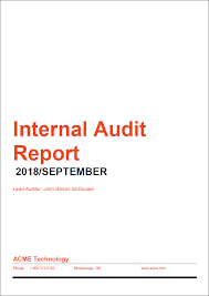 How To Prepare A High Impact Internal Audit Report