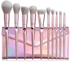 maange 10 piece makeup brush set