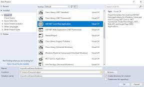 sql server database in asp net core mvc