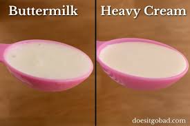 ermilk vs heavy cream differences