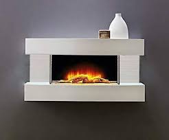 Wall Mounted Electric Fireplace Led