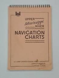Details About Rare Vintage 1978 Upper Mississippi River Navigation Charts Army Corps Engineer
