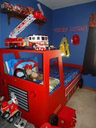 how to decorate a fireman theme bedroom