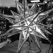 lighted moravian star light with 26 points
