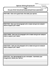 Fourth grade is a time for students to continue to hone their writing chops as they put to use the skills they've learned and gain confidence in their abilities. Opinion Writing 5 Paragraph Essay For 4th 5th Grade Distance Learning