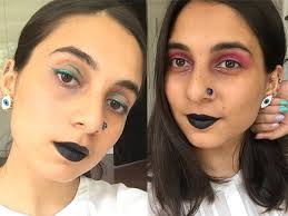 makeup looks to try with black lipstick