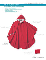 Charles River Youth Poncho