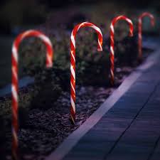 led lightup candy cane sticks