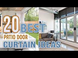 20 Best Patio Door Curtain Ideas