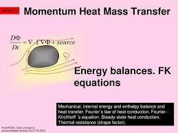 Ppt Momentum Heat Mass Transfer