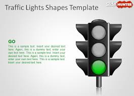 Free Traffic Lights Shapes Template
