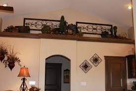 ledge decor high shelf decorating