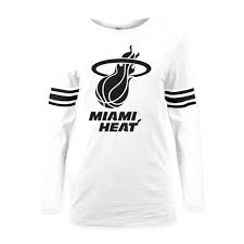 47 Brand Miami Heat Ladies Long Sleeve Neps Tee