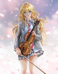 Anime images for tag playing violin. Pin On Shigatsu Wa Kimi No Uso