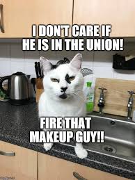 fire the makeup guy flip
