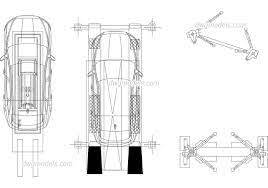 car lift autocad drawings free